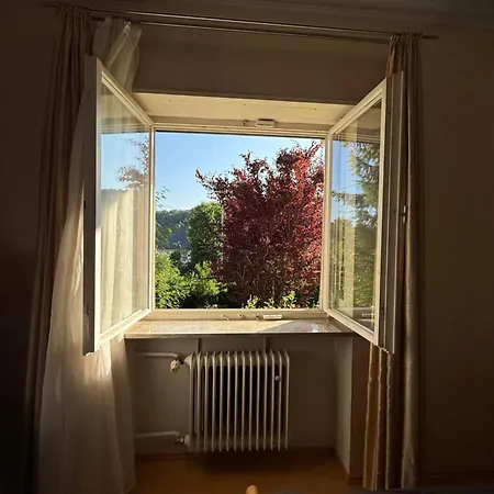 Lautertal Panorama-suite - Kingsize-bett & Badewanne & Dusche - Raucherbereich Vor Ueberdachten Terrasse - Rosengarten - Parkplaetze 15m Entfernt- Naturschutzgebiet Vor Haustuere - Sehr Ruhige Gegend - Self-checkin - 45qm2 Daire Blaustein